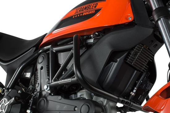 SW-Motech Crash Bar Black Ducati Scrambler Models.