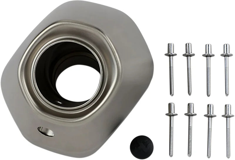 Akrapovic End Cap Set Titanium EC207 Left