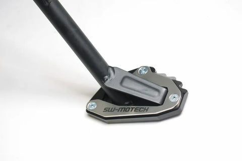 SW-Motech Side Stand Foot Extension Black/Silver Ducati Models