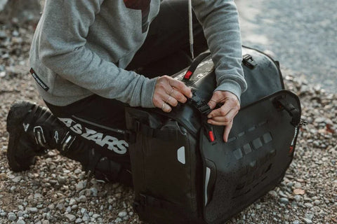 SW-Motech SysBag WP L with Left adapter plate (27-40 Liters)