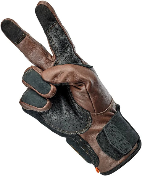 Biltwell Glove Borrego Chocolate