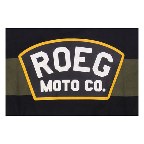 ROEG Shawn Stripe Sweatshirt Army/Black