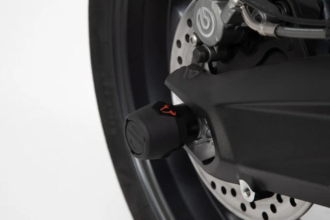 SW-Motech Rear Axle Slider Set Black BMW G310R /G310GS, Honda X-ADV