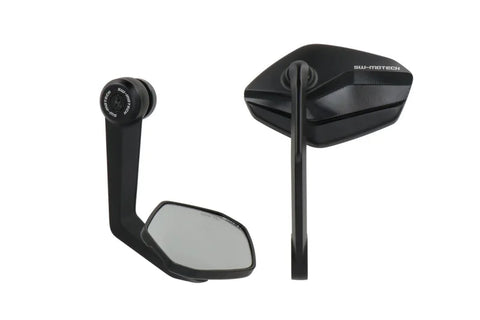 SW-Motech Bar End Mirrors — Honda Hornet