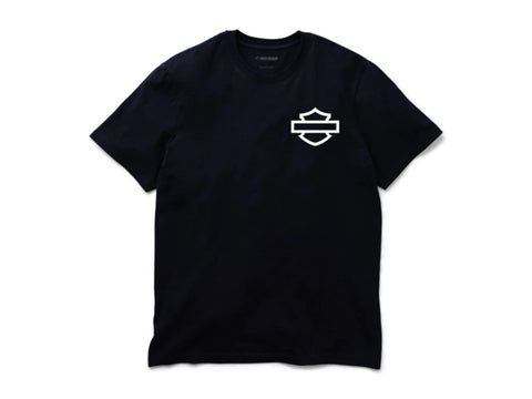 Harley-Davidson 96656-25VM Let's F*in Ride T-shirt Black