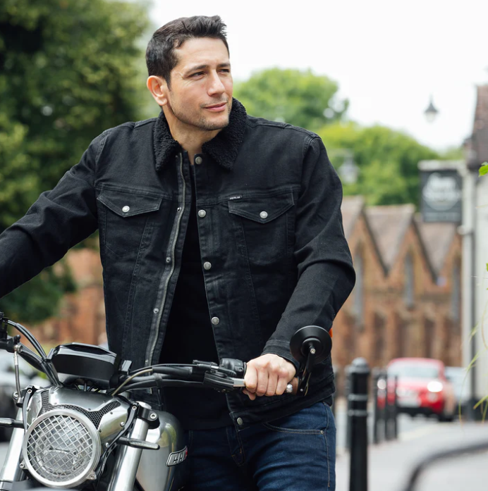 Merlin Black Sherpa D3O® Riding Jacket MCP048 - Iron City Motorcycles