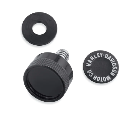 Harley-Davidson 10500093 Quick-Release Seat Hardware Kit - Gloss Black