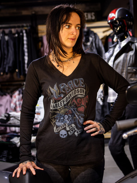 Gateshead Harley Davidson Dealer Top Bohemiam Thermal R004511