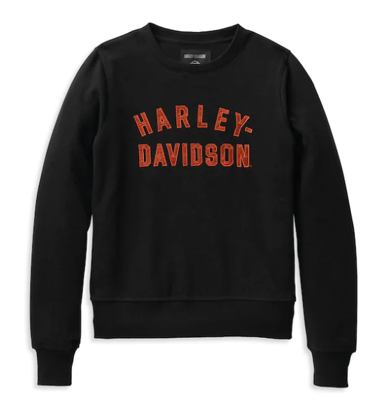 Genuine Harley-Davidson® Women's Essence Applique' Crewneck Pullover 99117-22VW