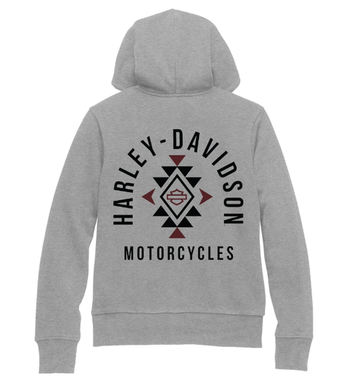 Harley-Davidson® Women's Special Light Grey Heather Hoodie 96186-23VW