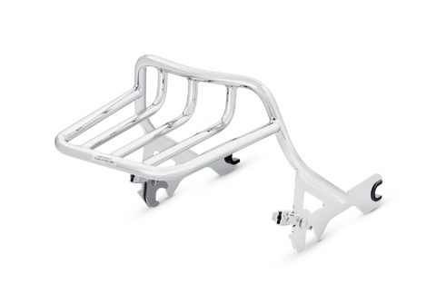 Harley Davidson HoldFast Two-Up Luggage Rack - Chrome - 50300132