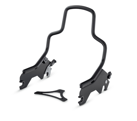 Harley Davidson HoldFast Sissy Bar Upright - Short - Gloss Black - 52300435